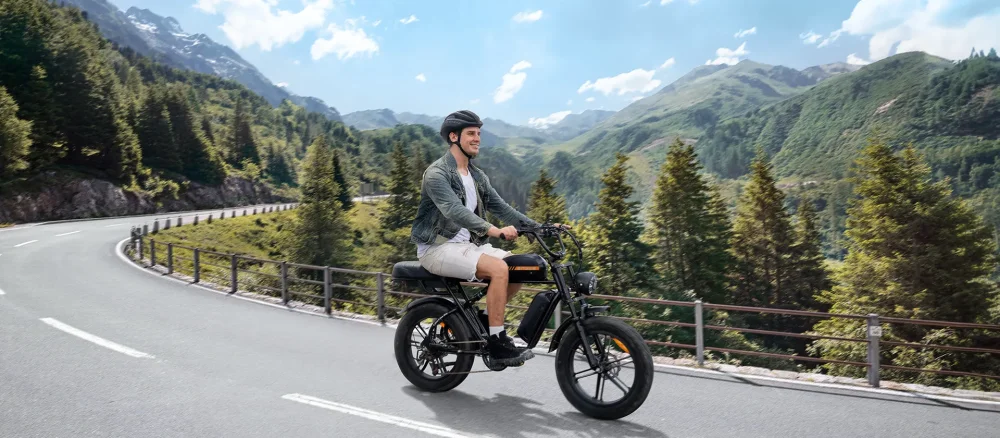 ENGWE M1 – boční pohled na celé kolo