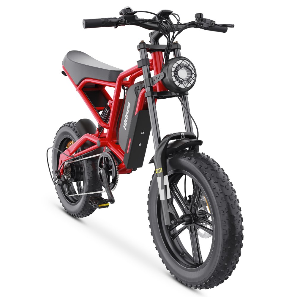 Hidoes HD-B6 s předním světlem a terénní konstrukcí