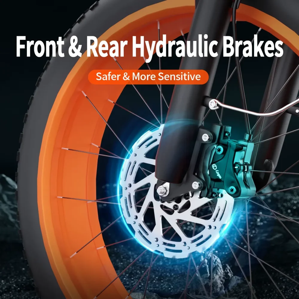 Hydraulické brzdy 160mm