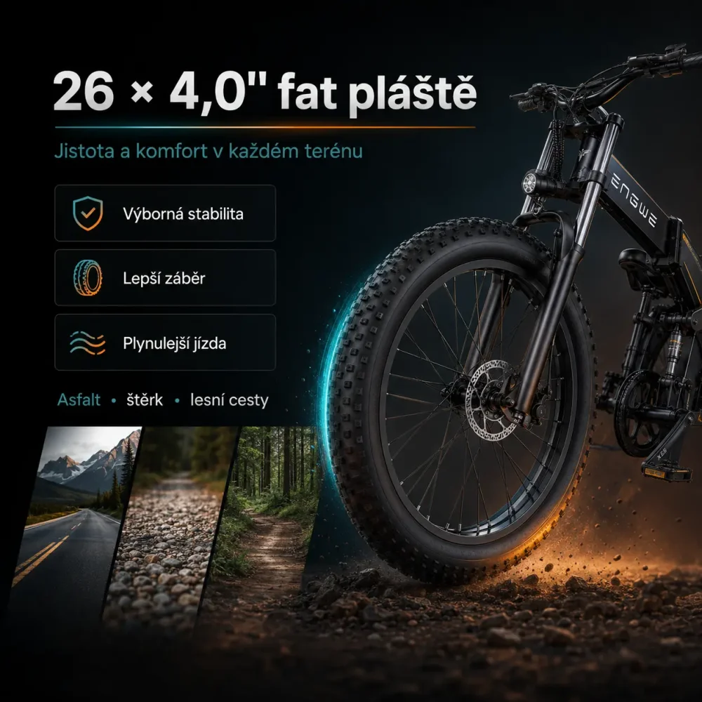 ENGWE X26 26 x 4.0 fat pláště