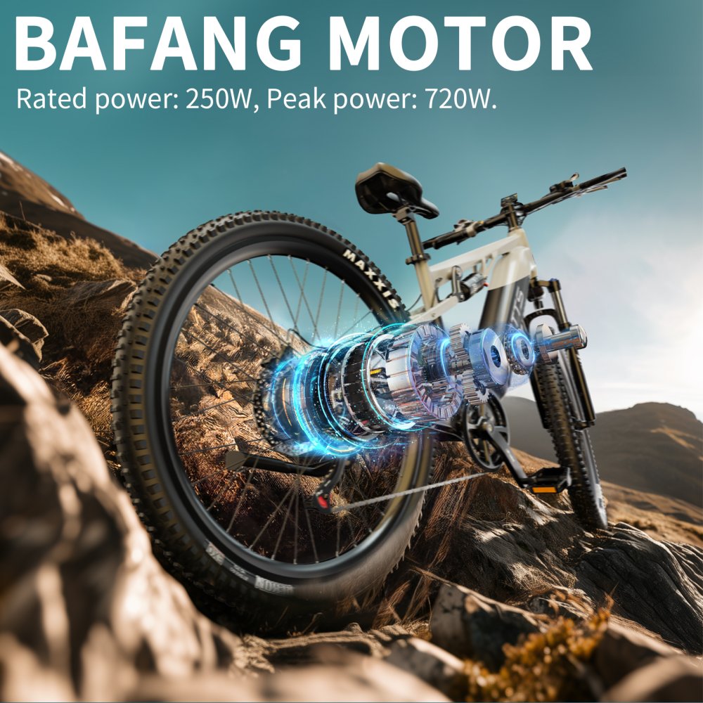 Duotts E29: Výkonný horský e-bike s plným odpružením