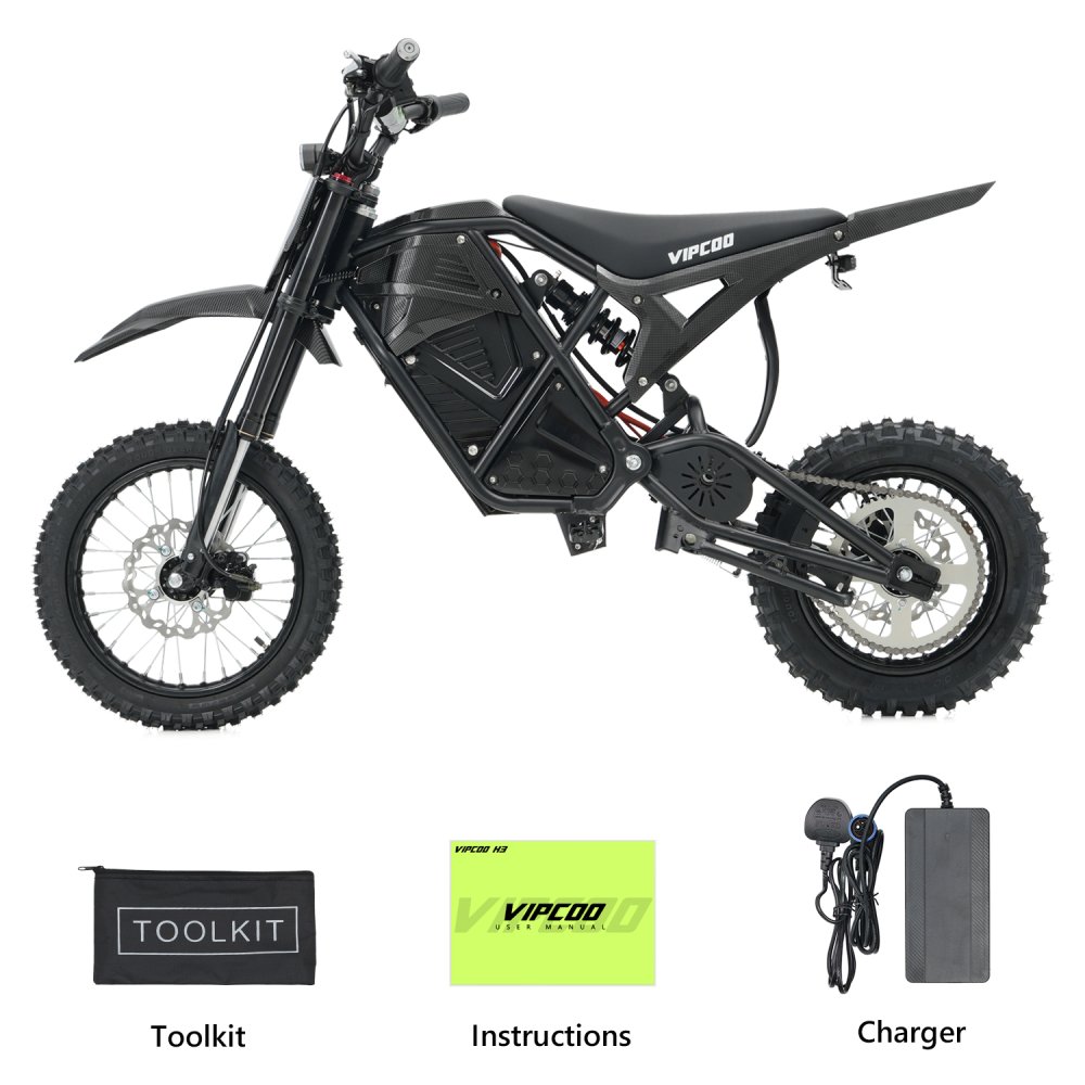 Robustní konstrukce pro off-road - VIPCOO H3 48V 23Ah