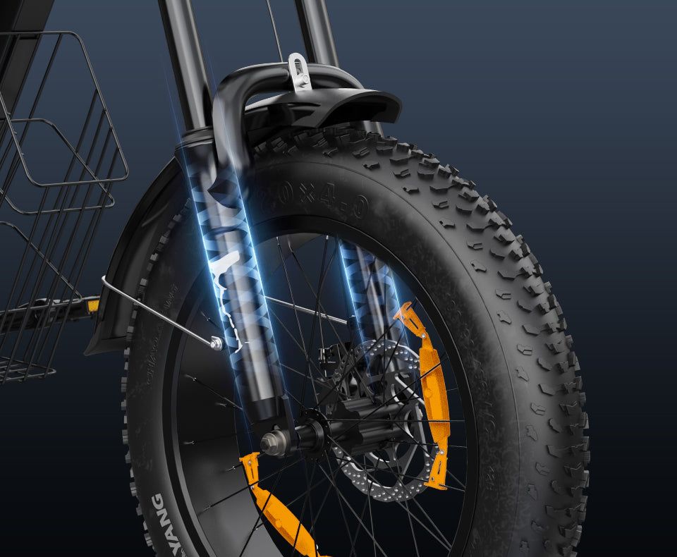Odpružení a hydraulické brzdy VARUN Raptor