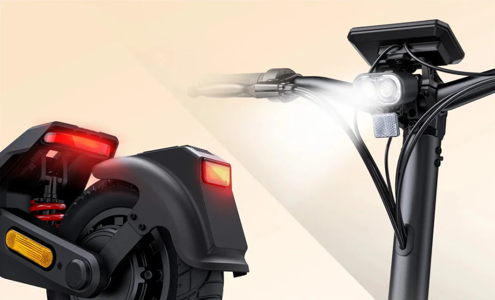 Detaily odpružení a NFC zámku ENGWE Y700