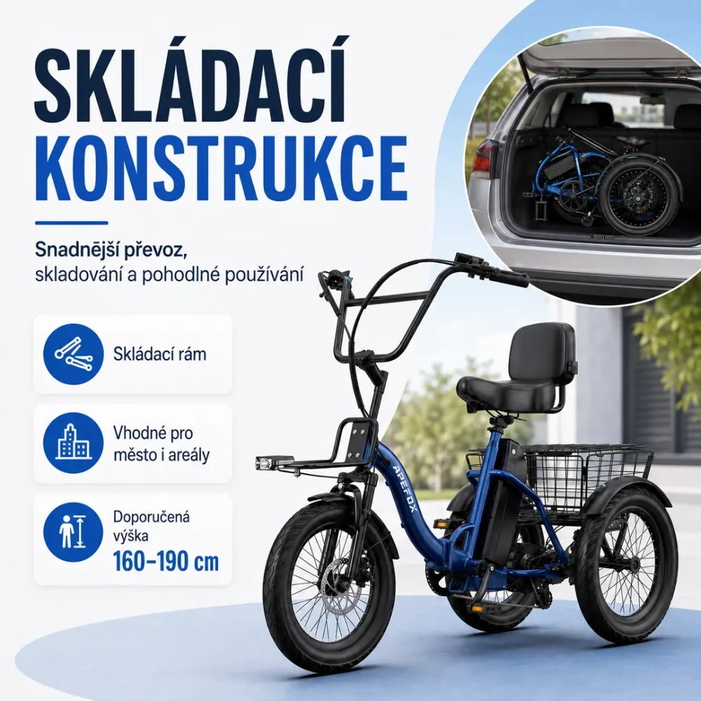 APEFOX RH30 skládací konstrukce