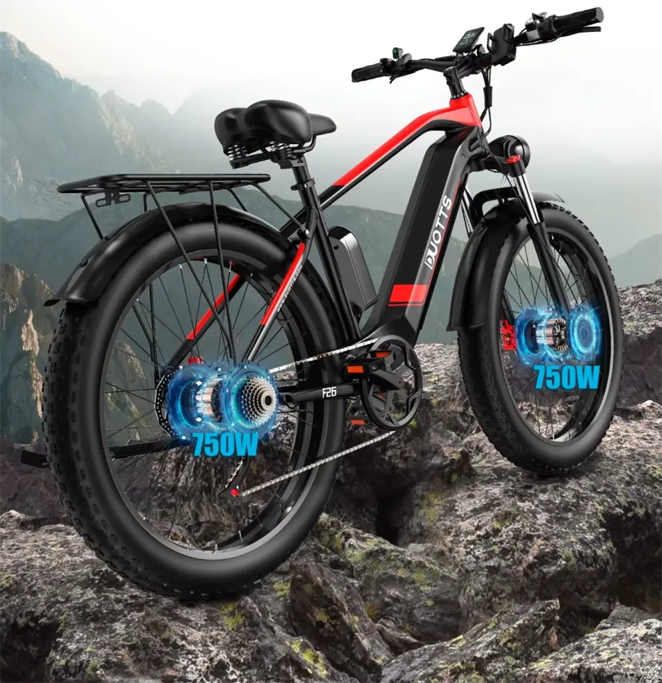 dva výkonné 750W bezkartáčové motory