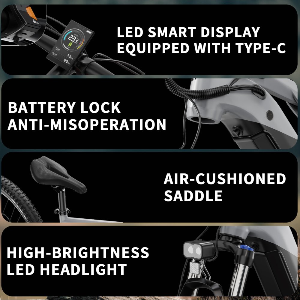 Duotts E29: Výkonný horský e-bike s plným odpružením